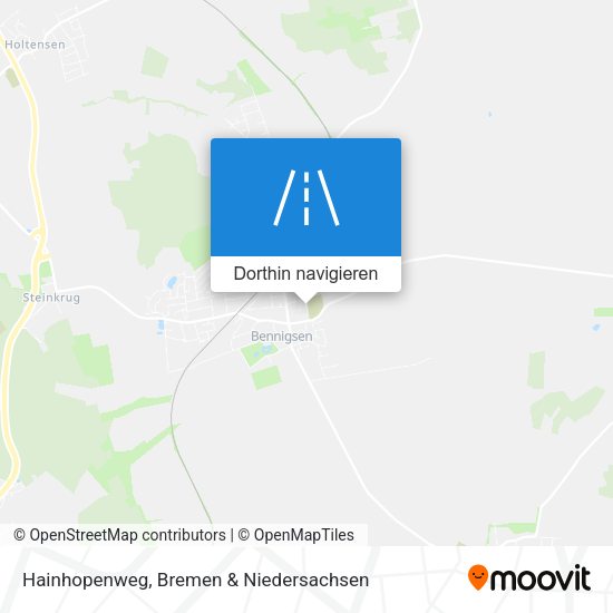 Hainhopenweg Karte
