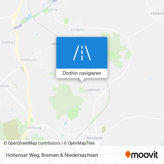 Holtenser Weg Karte