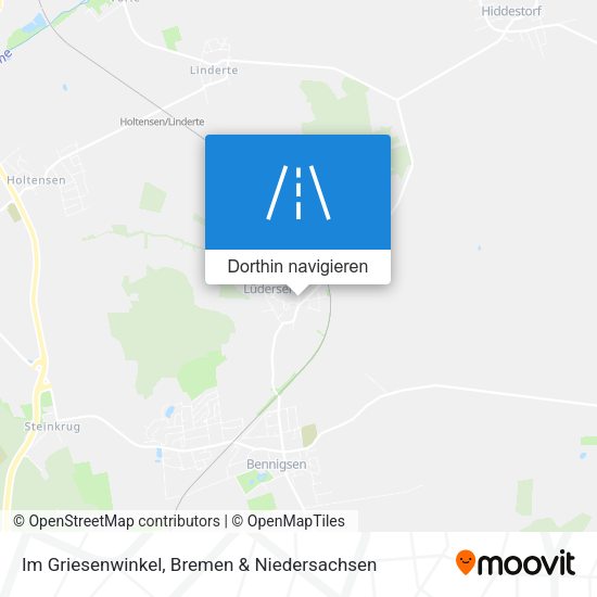 Im Griesenwinkel Karte