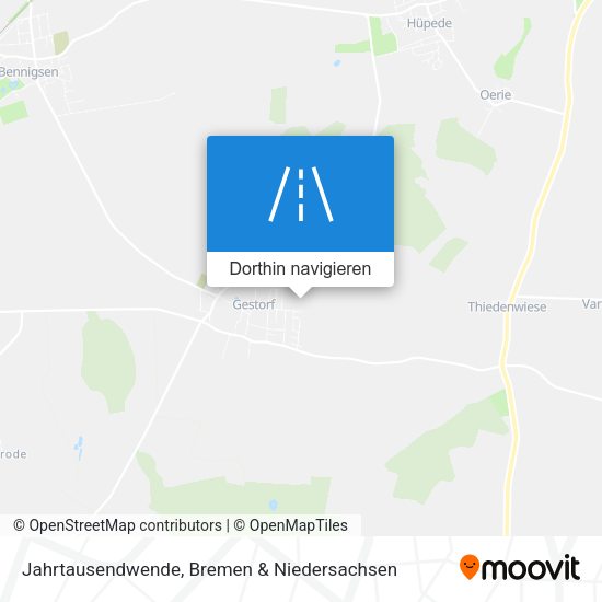 Jahrtausendwende Karte