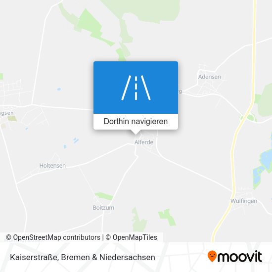 Kaiserstraße Karte