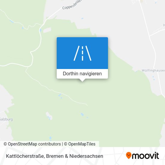 Kattlöcherstraße Karte