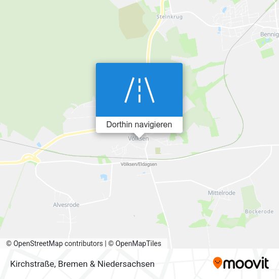 Kirchstraße Karte
