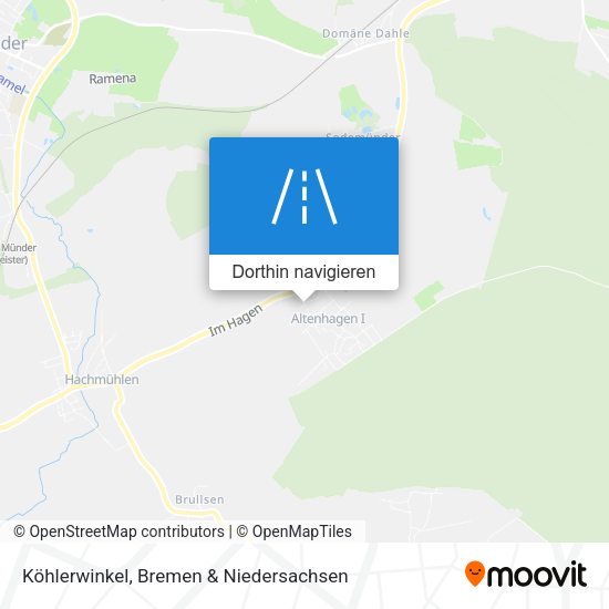 Köhlerwinkel Karte