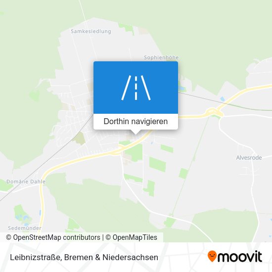 Leibnizstraße Karte