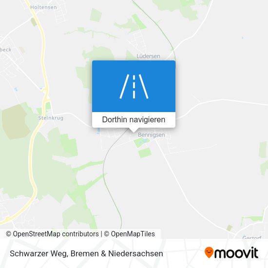 Schwarzer Weg Karte