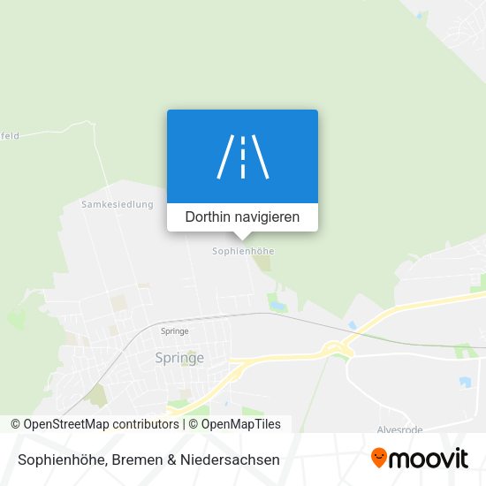 Sophienhöhe Karte