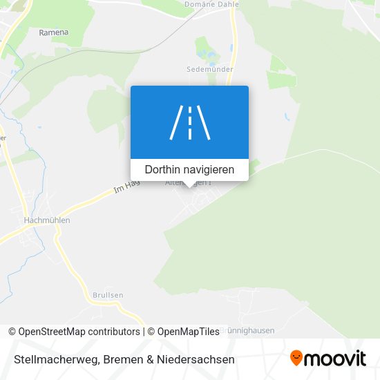 Stellmacherweg Karte