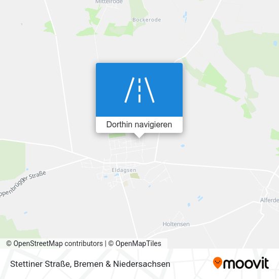 Stettiner Straße Karte