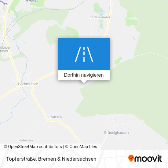 Töpferstraße Karte