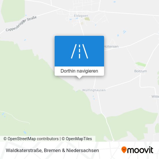 Waldkaterstraße Karte