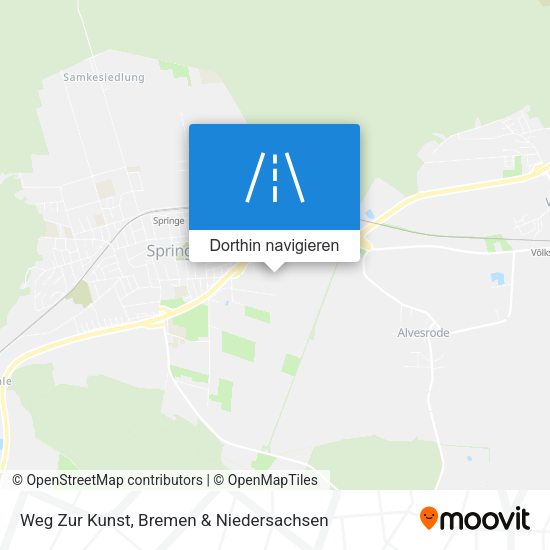 Weg Zur Kunst Karte