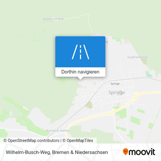 Wilhelm-Busch-Weg Karte