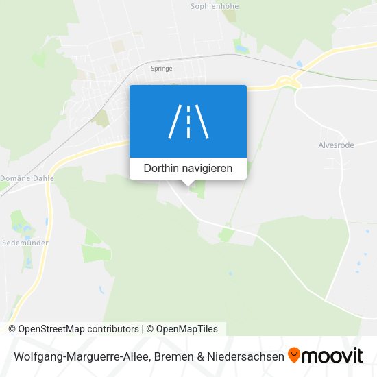 Wolfgang-Marguerre-Allee Karte