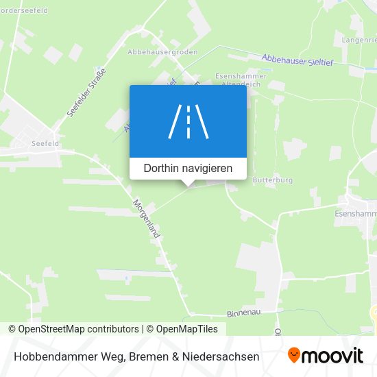 Hobbendammer Weg Karte