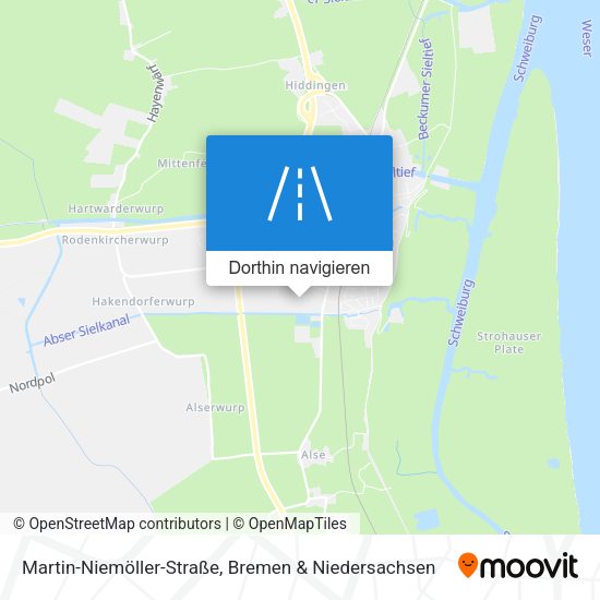 Martin-Niemöller-Straße Karte