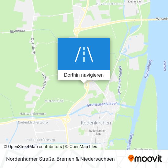 Nordenhamer Straße Karte