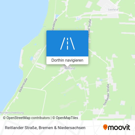 Reitlander Straße Karte