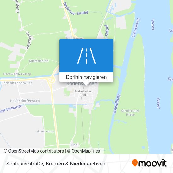 Schlesierstraße Karte