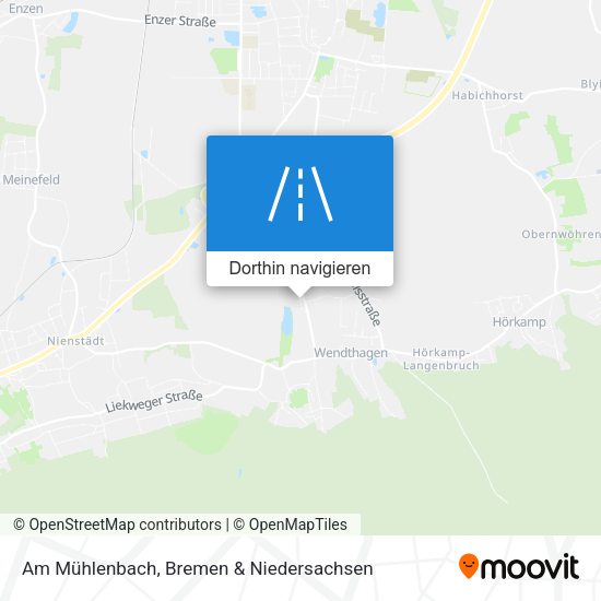 Am Mühlenbach Karte
