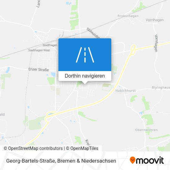 Georg-Bartels-Straße Karte