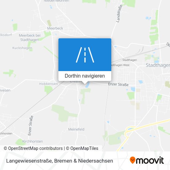 Langewiesenstraße Karte