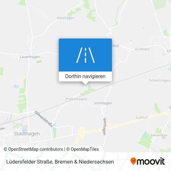 Lüdersfelder Straße Karte