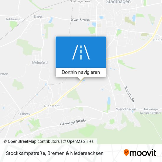 Stockkampstraße Karte