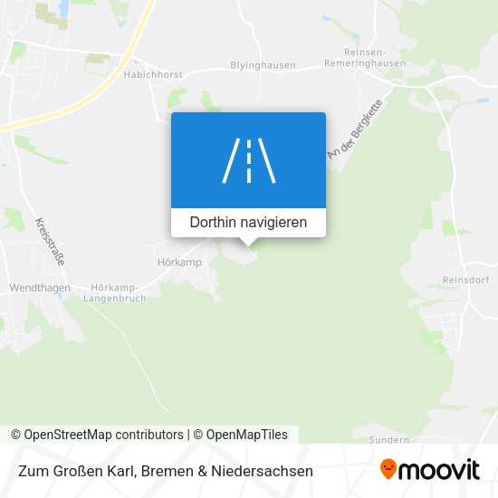 Zum Großen Karl Karte