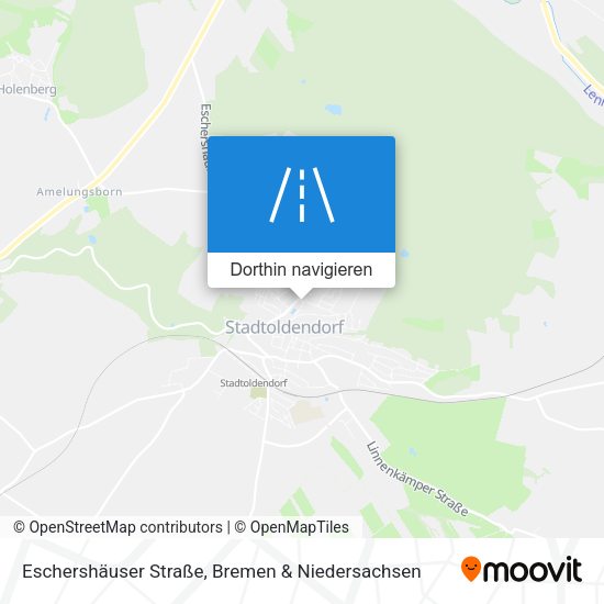 Eschershäuser Straße Karte