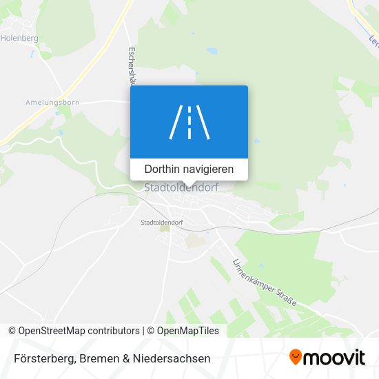 Försterberg Karte