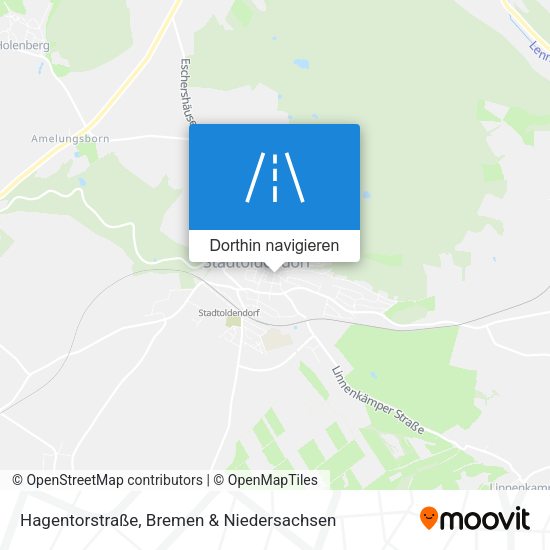 Hagentorstraße Karte