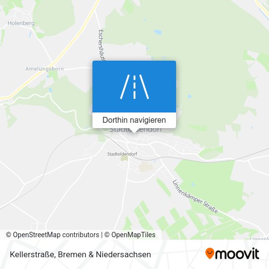Kellerstraße Karte