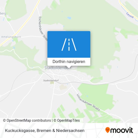 Kuckucksgasse Karte