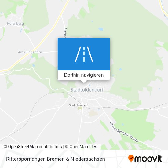 Ritterspornanger Karte