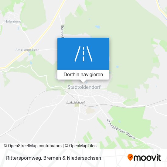 Ritterspornweg Karte