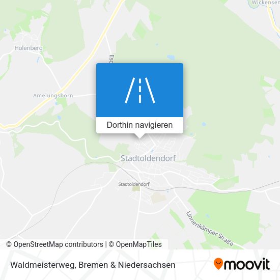 Waldmeisterweg Karte