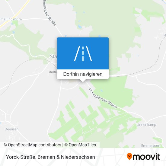 Yorck-Straße Karte