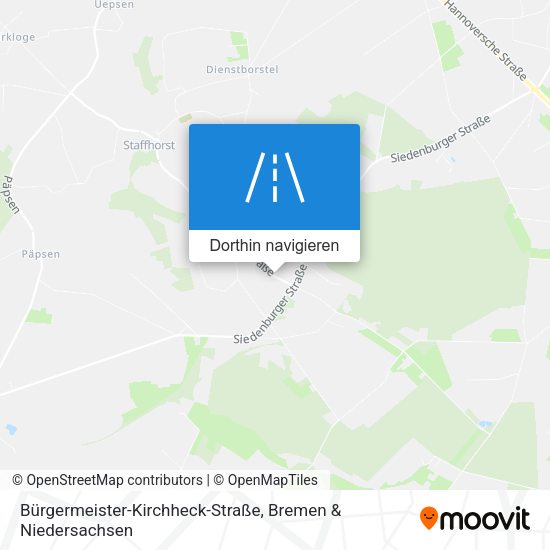 Bürgermeister-Kirchheck-Straße Karte