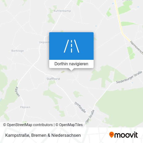 Kampstraße Karte