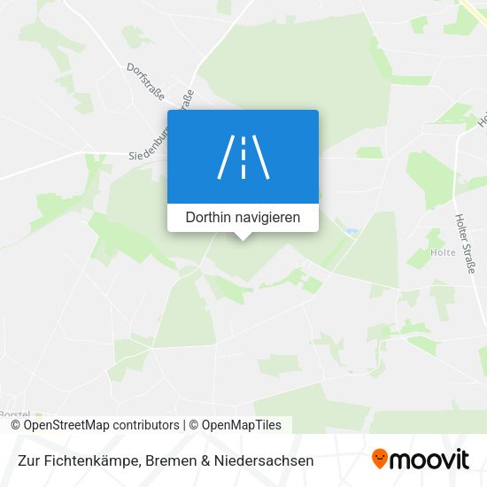 Zur Fichtenkämpe Karte