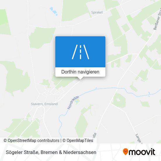 Sögeler Straße Karte