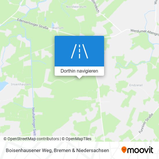 Boisenhausener Weg Karte