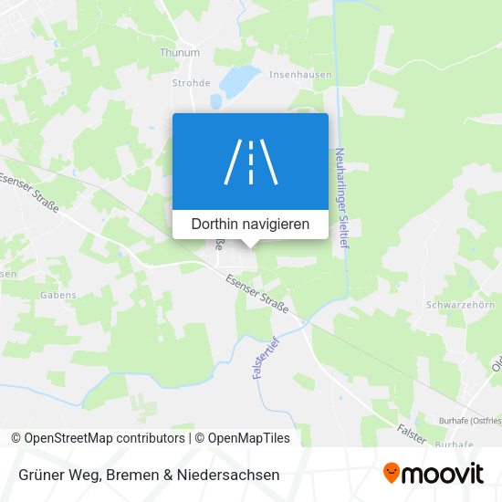 Grüner Weg Karte