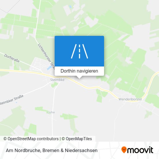 Am Nordbruche Karte