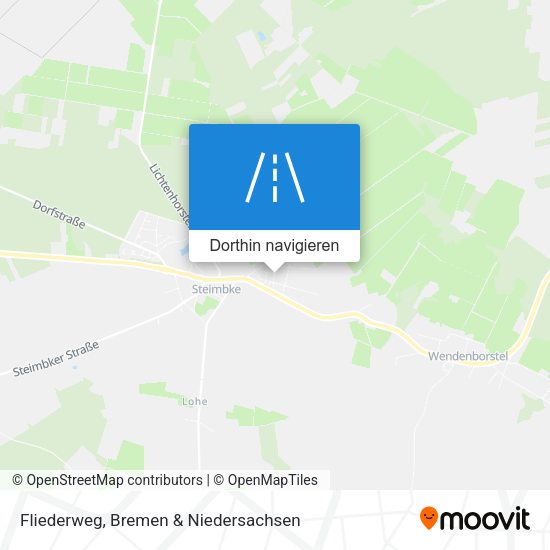 Fliederweg Karte