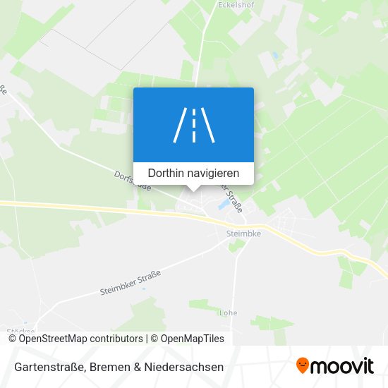 Gartenstraße Karte