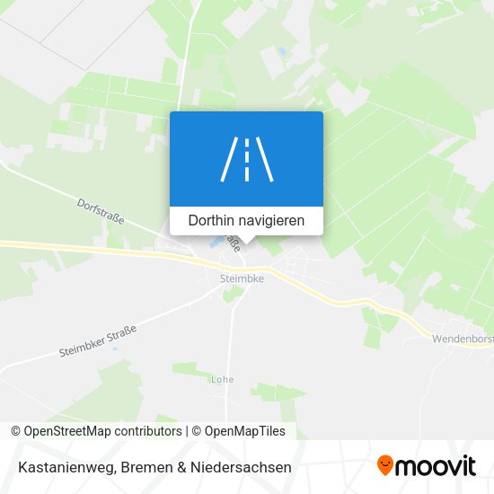 Kastanienweg Karte