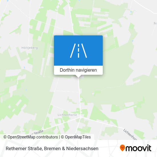 Rethemer Straße Karte
