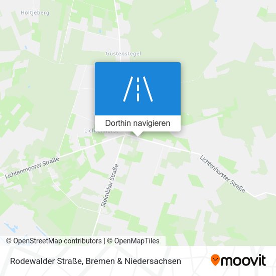 Rodewalder Straße Karte